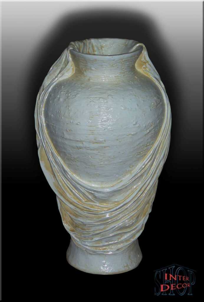 Prunkvase Barock Amphore Pflanzenpokal wetterfest Vase Blumenkübel Antik Stil 
