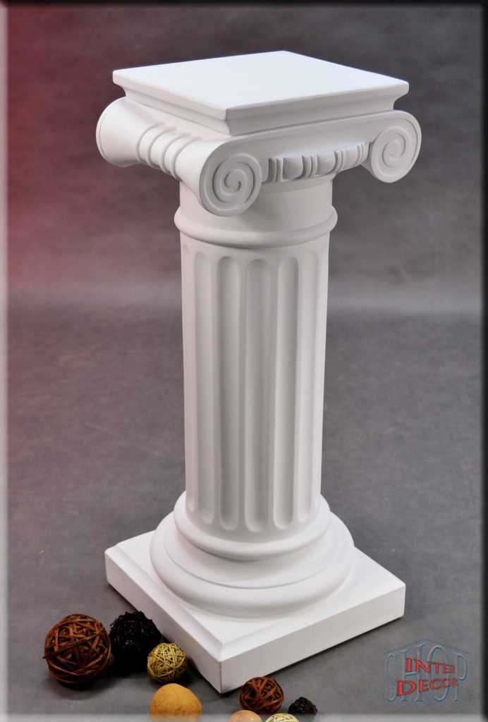 Gotische Säule: englischer antik Steinguss,  - Garten - Säulen -  Eckige Säulen