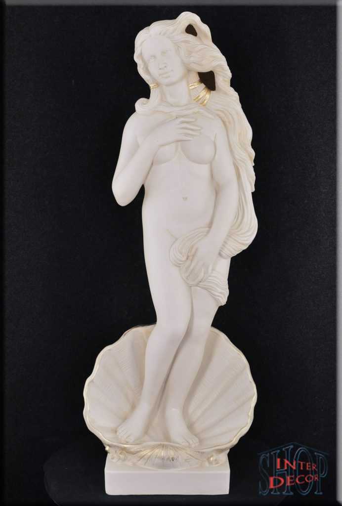 Venus Skulptur Design Figur Göttin Skulpturen Steinguss Gartenfigur Frostfrei 