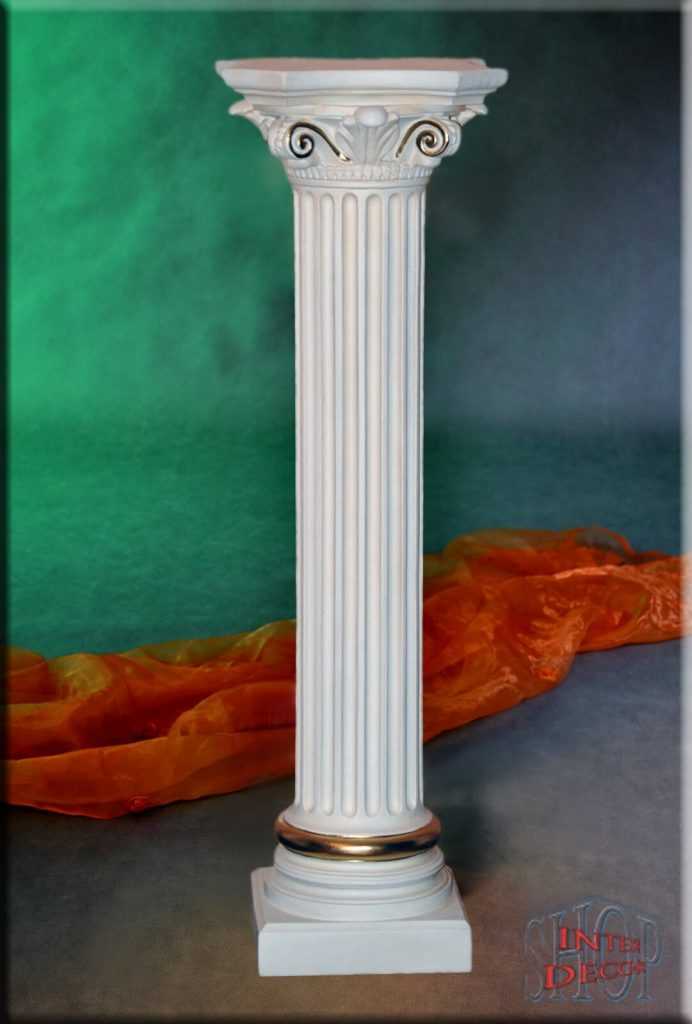 Säule Blumensäule Dekosäule Antik Griechische Säulen Podest 1028 G