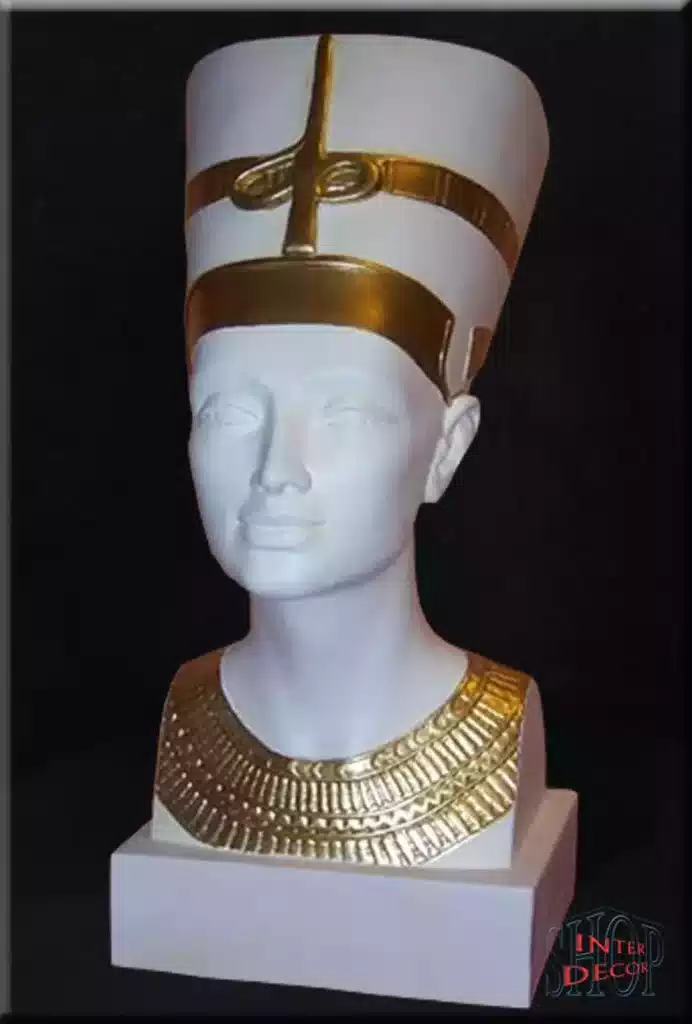 Dekofigur 2846 Pharao Ägyptische Nofretete Büste P Skulptur Figur Statue