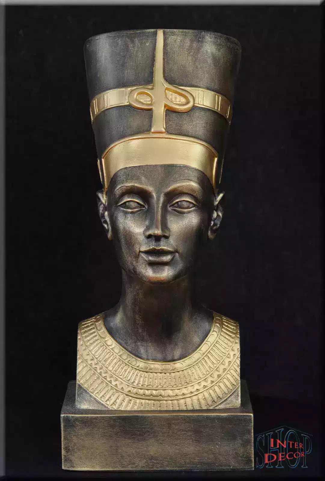 Ägyptische Figur Büste 2846 Nofretete P Pharao Antik Dekofigur