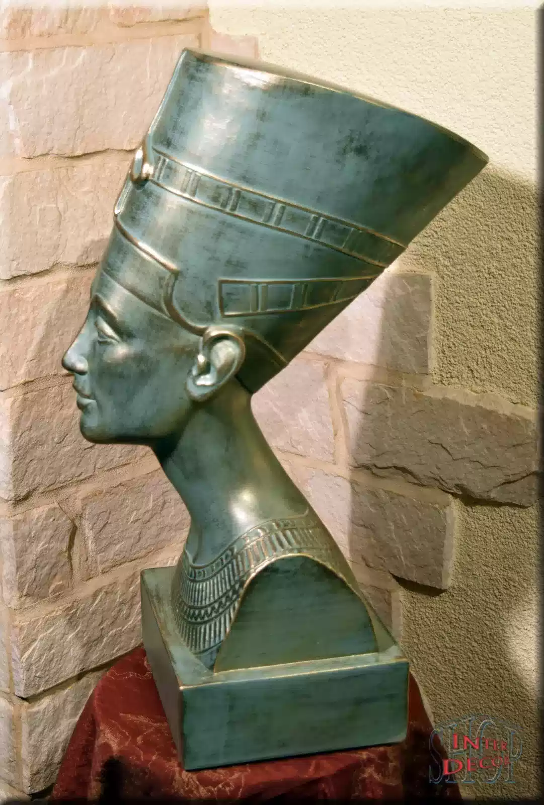 Nofretete Büste Ägyptische Pharao Figur Statue Skulptur Dekofigur 2846 P
