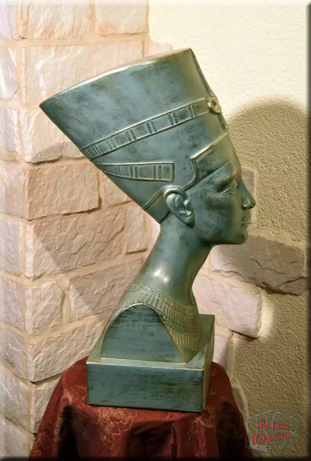 Ägyptische Dekofigur Nofretete P Antik Pharao 2846 Büste Figur