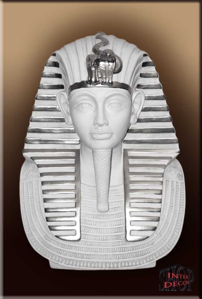 BÜSTE TUTANCHAMUN DEKO FIGUR STATUE SKULPTUR ÄGYPTEN ÄGYPTISCH AUFSTELLFIGUR NEU 