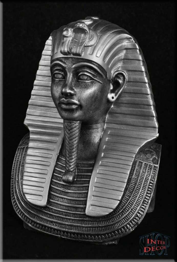 XXL Tut-Ench-Amun Büste Figur Deko Statue Skulptur Ägypten Geschichte 