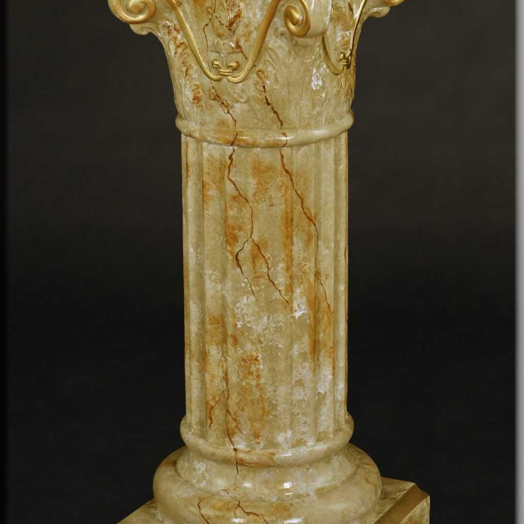 Medusa Säule Römische Säulen Skulptur Figur Deko Dekoration Blumen Ständer 1007 