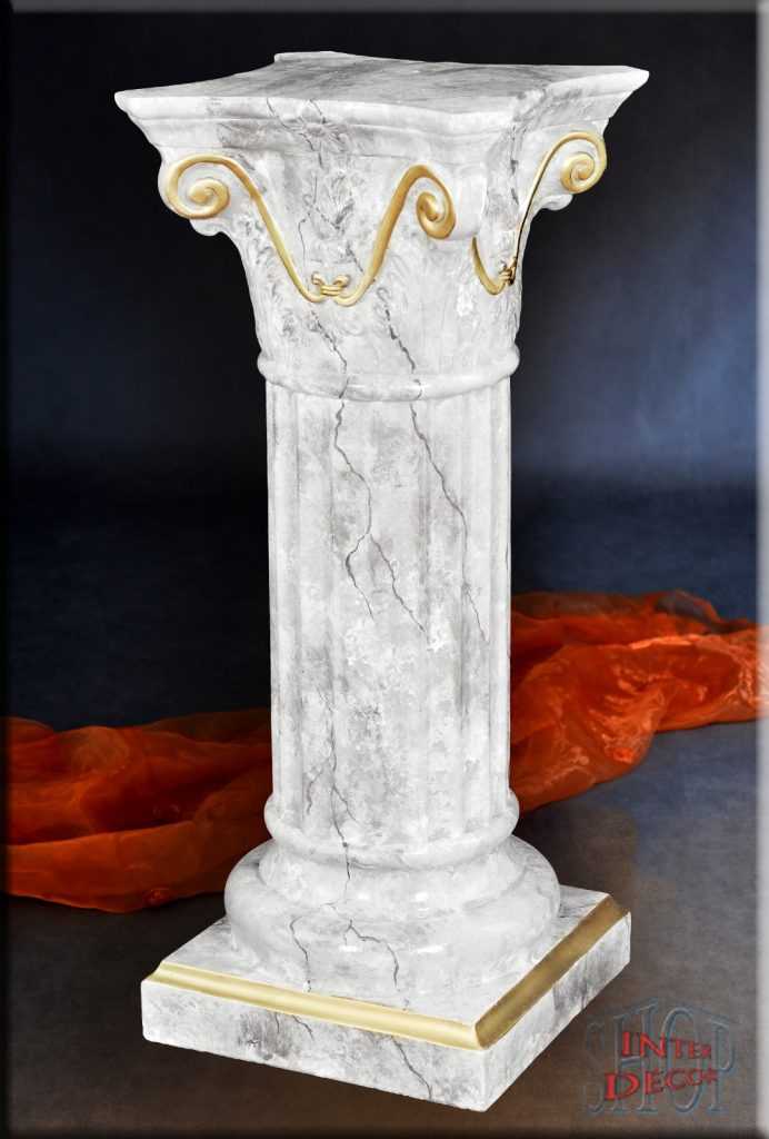 Säule Blumensäule Dekosäule Griechische Säulen Podest Antik 1009 PM