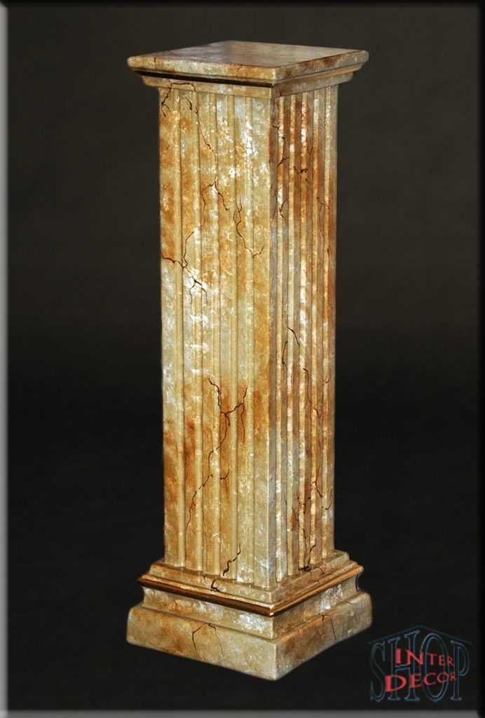 Säule antik Höhe 84cm Säulen Blumensäule Dekosäule Sockel