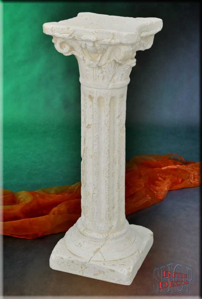 Säule Blumensäule Dekosäule Antik Griechische Säulen Podest 1641 G