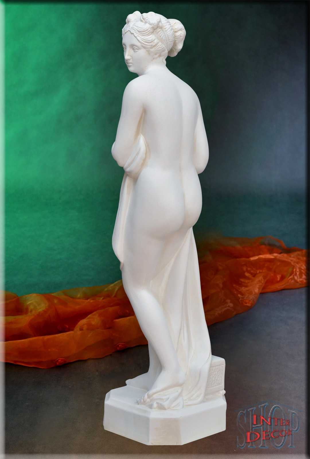 Figur Statue Skulptur Venus Italica Bazzanti von Milo Nice Dekor-Figur Büste Aphrodite Figürchen Antik Griechische Mythologie Römische Ägyptische Französische Dekoration Torso Gott Göttin Götter Engel Amor Garten-Figur Anubis Katze Buddha Säule Podest Tischdekoration Erotik Sexy Frau Mann Edel Dame Akt Körper