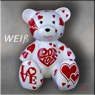 Teddybär Geschenk für Valentinstag oder Geburtstag