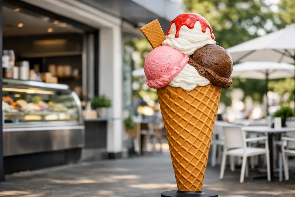 XXL Eistüte als Werbeobjekt kaufen für Ihre Eisdiele