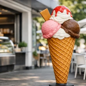 XXL Eistüte als Werbeobjekt kaufen für Ihre Eisdiele