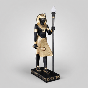 Stehlampe-Lampe-Pharao-Tutanchamun-Ägypten-Bodenlampe-Antik