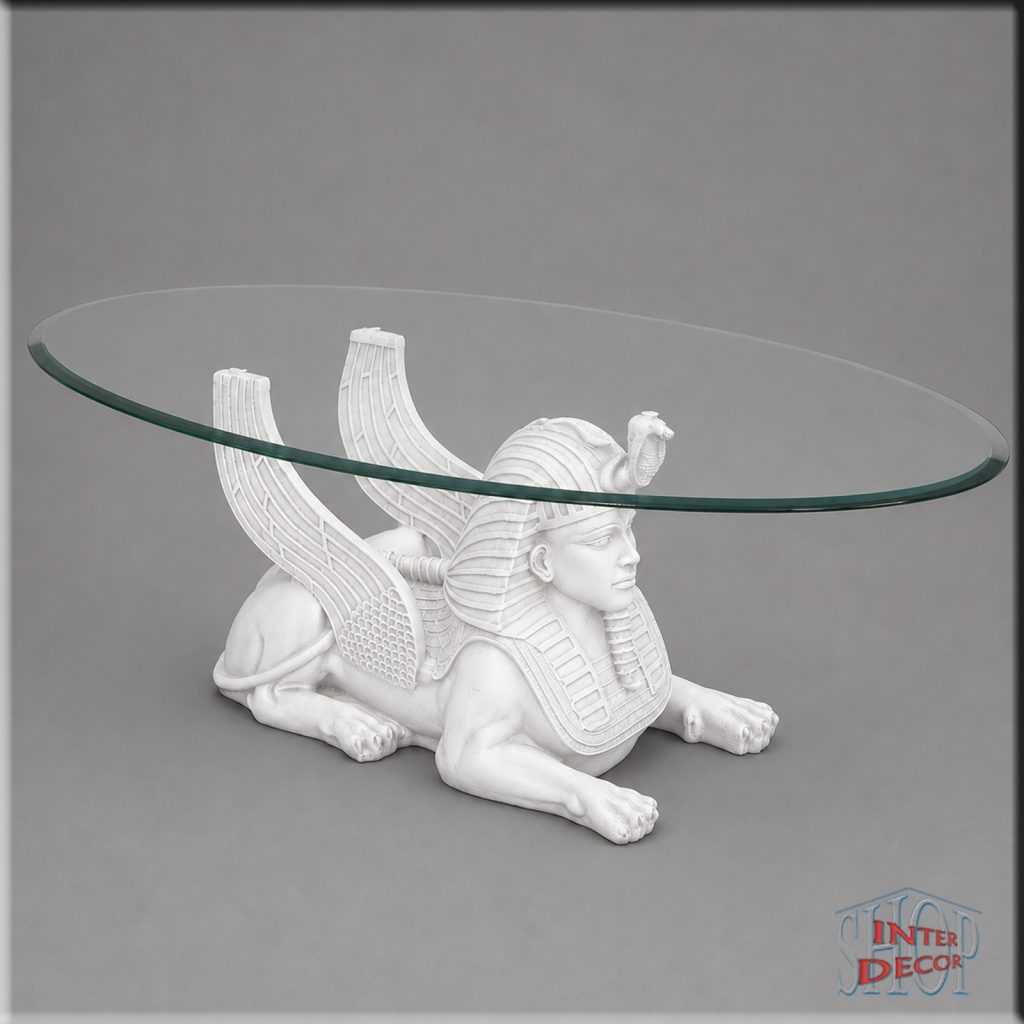 Sphinx-Wohnzimmertisch-mit-transparenter-großer-Glasplatte-Weiß