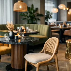 Außergewöhnliche Möbel für Restaurants wählen