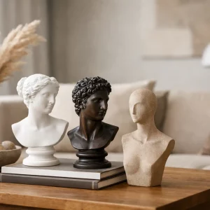 Dekorative Büste für Wohnzimmer richtig wählen