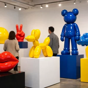 Pop Art Skulptur kaufen: Farben, Größen, Wirkung