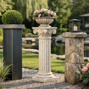 Säulen-Deko für Ihren Garten richtig auswählen