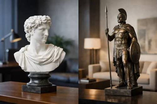 Büste oder Statue wählen für starke Räume